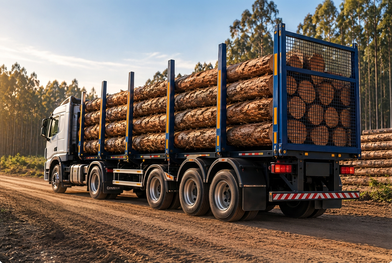 Brassud Florestal: fueiros e malhais para transporte florestal