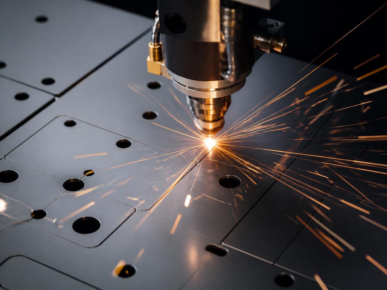 Corte a laser de chapas metálicas Brassud